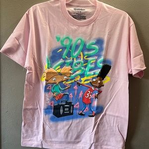 Nickelodeon Hey Arnold t shirt 90s vibes SIZE L